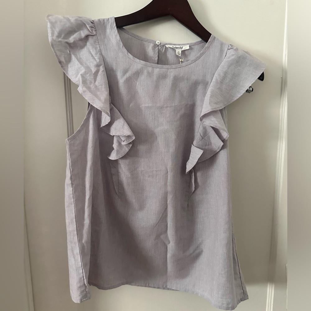 NWT Splendid Rowena top; size medium - Picture 6 of 9